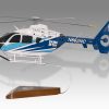 Airbus Eurocopter H135 EC135 UNC Carolina Air Care Wood Handcrafted Replica Display Model