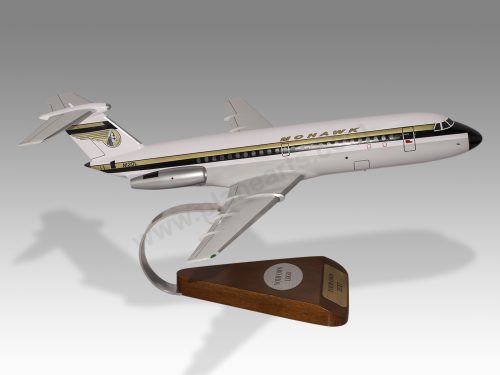 BAC 111 Mohawk Airlines Wood Handcrafted Replica Display Model