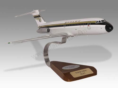 BAC 111 Mohawk Airlines Wood Handcrafted Replica Display Model