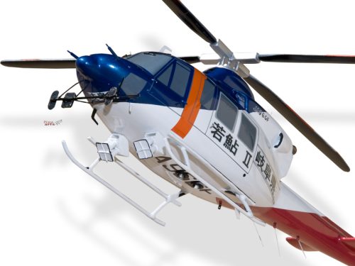 Bell 412 EP Gifu Wood Handcrafted Replica Display Model