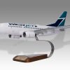 Boeing 737-700 Westjet Wood Resin Replica Scale Custom Model Aircraft