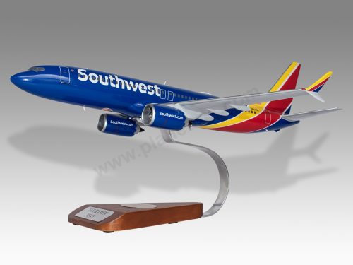 Boeing 737 Max 8 Southwest Airlines Wood Handcrafted Replica Display Model