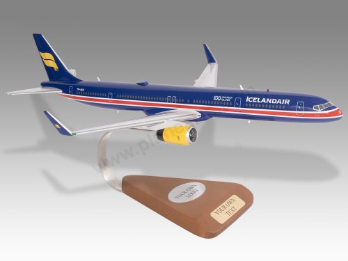 Boeing 757-300 Icelandair Wood Resin Replica Scale Custom Model