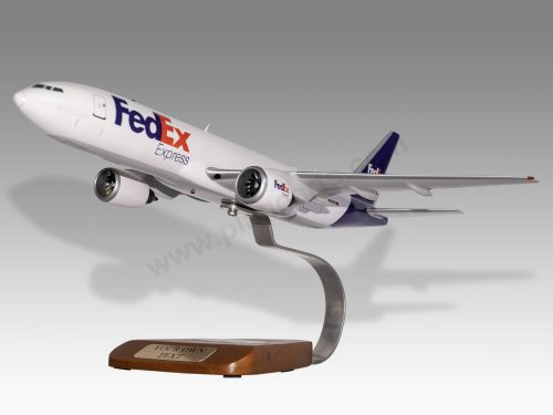 Boeing 777F FedEx Wood Resin Replica Scale Custom Model Aircraft