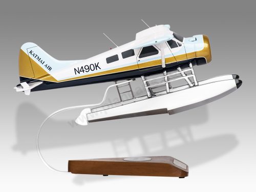 De Havilland DHC-2 Beaver Katmai Air Wood Handcrafted Replica Display Model