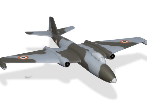 English Electric Canberra PR9 is made of the finest kiln dried renewable mahogany wood.