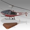 Enstrom 280C Helicopter is made of the finest kiln dried renewable mahogany wood.