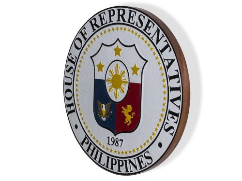 House of Representatives of the Philippines Seal Plaque