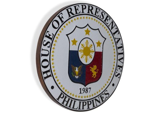 House of Representatives of the Philippines Seal Plaque