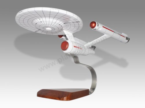 USS Enterprise Star Trek 1 Gerry Anderson Wood Replica Scale Spaceship Model