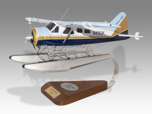 De Havilland DHC-2 Beaver Katmai Air Wood Handcrafted Replica Display Model