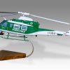 Agusta Bell AB-412HP Grifone Forestale Wood Replica Scale Custom Helicopter Model