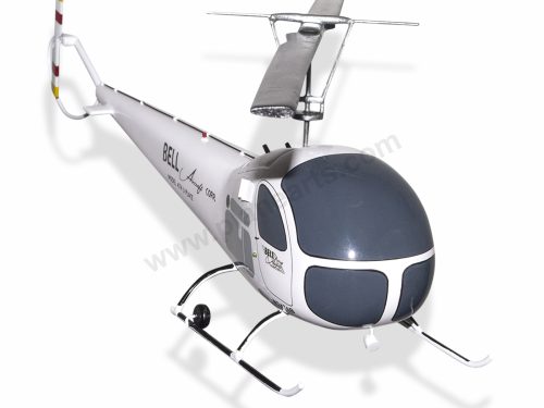 Bell 47 H-1 Helicopter Wood Replica Scale Custom Model