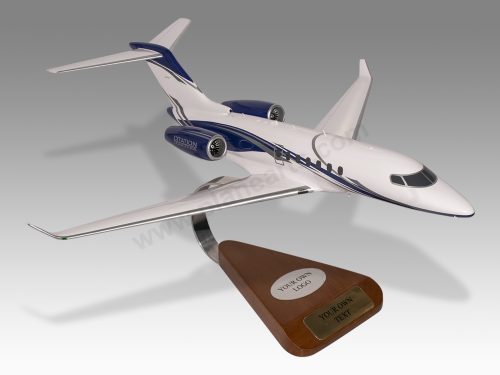 Cessna Citation Longitude Wood Handcrafted Replica Display Model