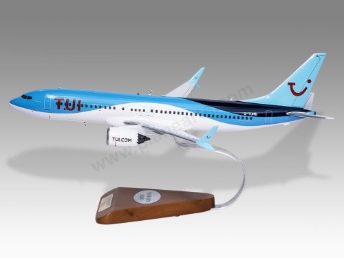 Boeing 737 MAX 8 TUI Wood Resin Replica Scale Custom Model Aircraft