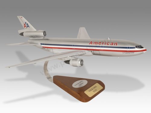 McDonnell Douglas DC-10 American Airlines Wood Handcrafted Replica Display Model