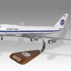 Boeing 747-100 Pan Am Wood Resin Replica Scale Custom Model Aircraft