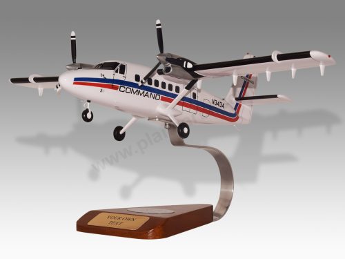 De Havilland Twin Otter Command Airways Wood Replica Scale Custom Model Aircraft