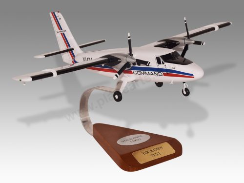 De Havilland Twin Otter Command Airways Wood Replica Scale Custom Model Aircraft