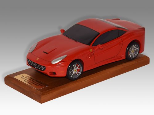 2012 Ferrari California Wood Replica Scale Custom Model