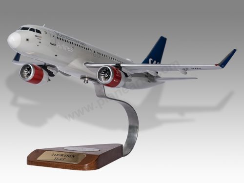 Airbus 320 NEO SAS Scandinavian Wood Replica Scale Model Aircraft