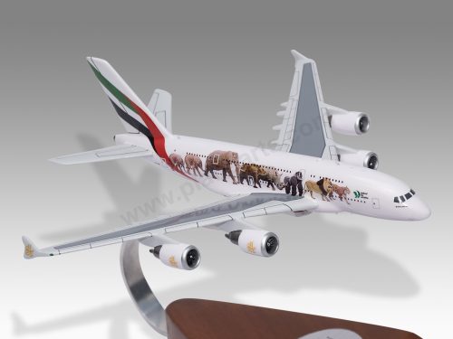 Airbus A380 Emirates United for Wildlife Replica Scale Custom Model