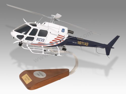 Airbus H125 AS350 Metropolitan Police Department Replica Helicopter Model