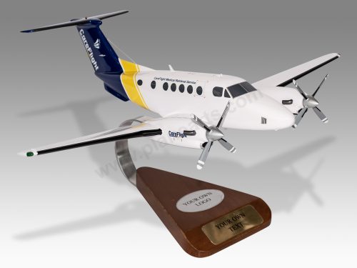 Beechcraft B200 Super King Air CareFlight Replica Scale Custom Model Aircraft