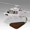 Bell 206 206L Long Ranger Transparent Scale Custom Helicopter Model