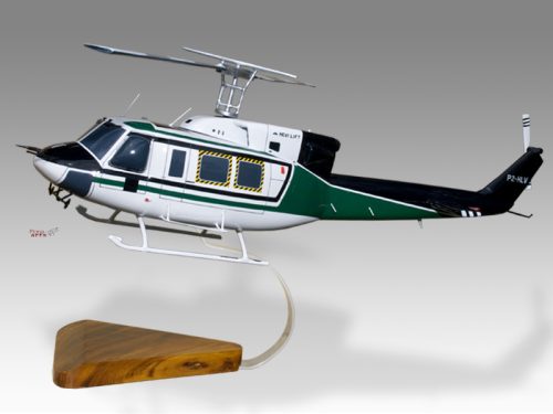 Bell 212 Hevi Lift Wood Replica Scale Custom Helicopter Model