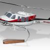 Bell 212 Pacific Wood Replica Scale Custom Helicopter Model