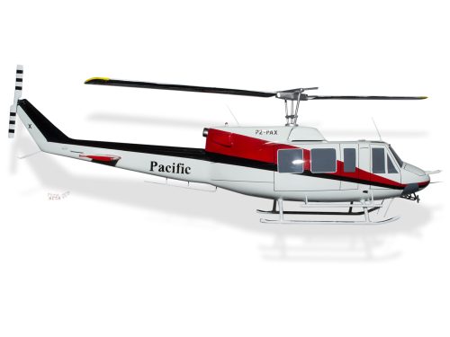 Bell 212 Pacific Wood Replica Scale Custom Helicopter Model