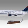 Boeing 737-200 Delta Express Wood Resin Replica Scale Custom Model Aircraft