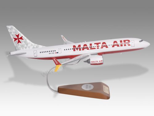 Boeing 737 MAX 8 Malta Air Replica Scale Custom Model Aircraft