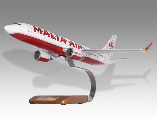 Boeing 737 MAX 8 Malta Air Replica Scale Custom Model Aircraft