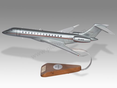 Bombardier Global 7500 Vistajet Wood Replica Scale Custom Model Aircraft