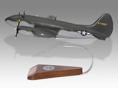 Curtiss C-46 USAF Wood Replica Scale Custom Model Aircraft