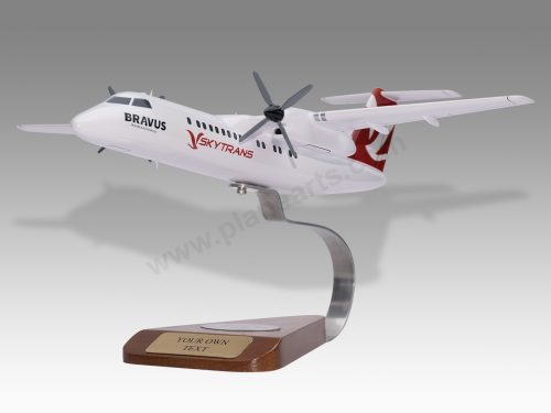 Dash 8-300 Skytrans Wood Resin Replica Scale Custom Model