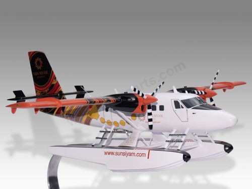 De Havilland DHC-6-300 Twin Otter Sun Siyam Replica Scale Model