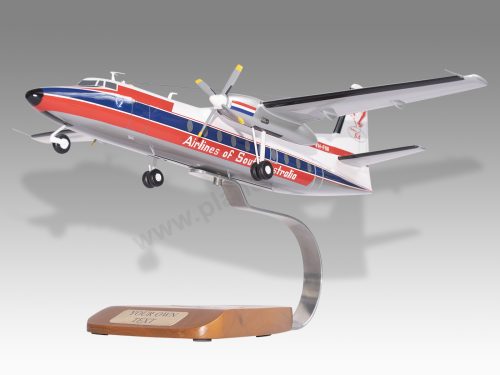 Fokker 50 Airlines of South Australia Replica Scale Custom Model