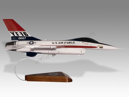 General Dynamics YF-16 USAF Wood Resin Replica Scale Custom Model Aircraft