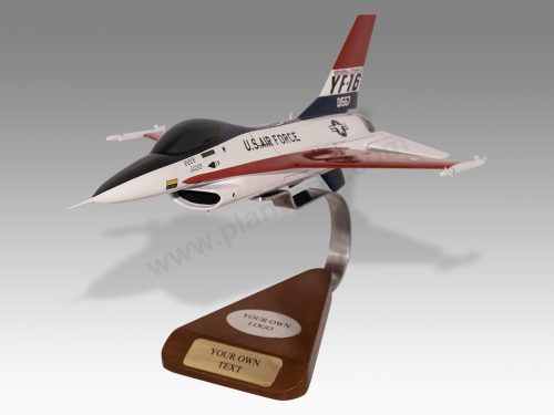 General Dynamics YF-16 USAF Wood Resin Replica Scale Custom Model Aircraft