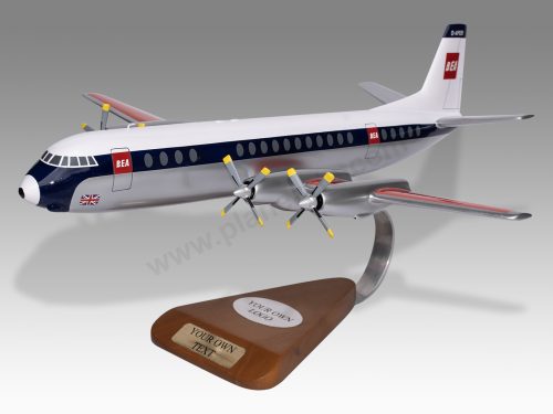 Vickers Vanguard BEA Wood Replica Scale Custom Model Aircraft