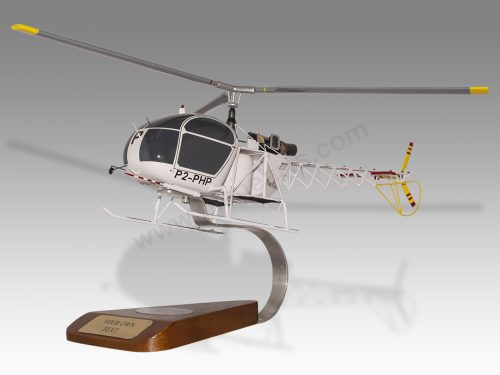 Aerospatiale SA-315 Lama Pacific Wood Handcrafted Replica Display Model