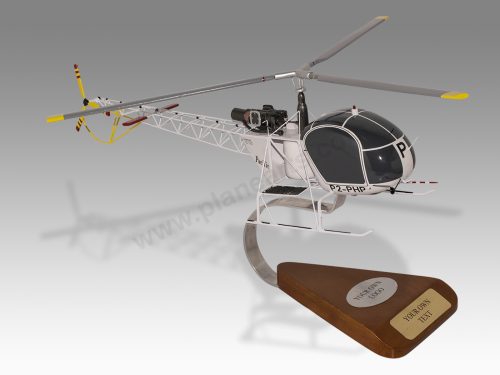 Aerospatiale SA-315 Lama Pacific Wood Handcrafted Replica Display Model