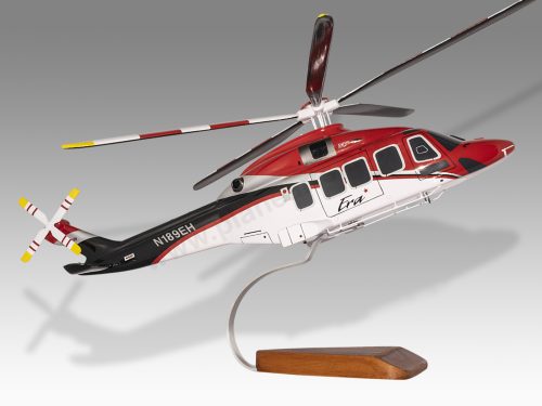 AgustaWestland AW189 Era Wood Handcrafted Replica Display Model