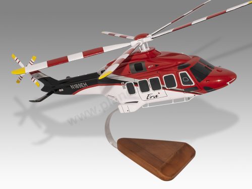 AgustaWestland AW189 Era Wood Handcrafted Replica Display Model