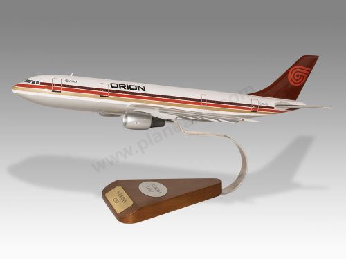 Airbus A300 B4 Orion Airways Wood Handcrafted Replica Display Model