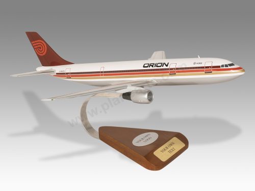 Airbus A300 B4 Orion Airways Wood Handcrafted Replica Display Model