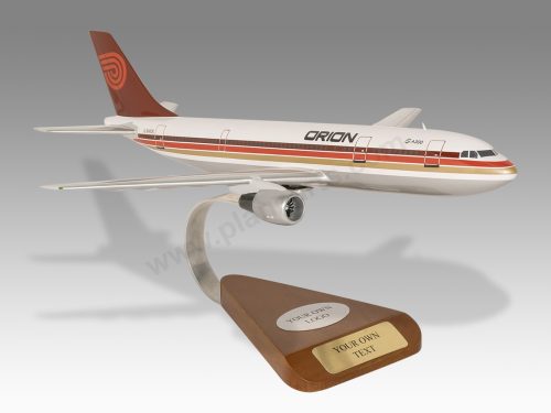 Airbus A300 B4 Orion Airways Wood Handcrafted Replica Display Model